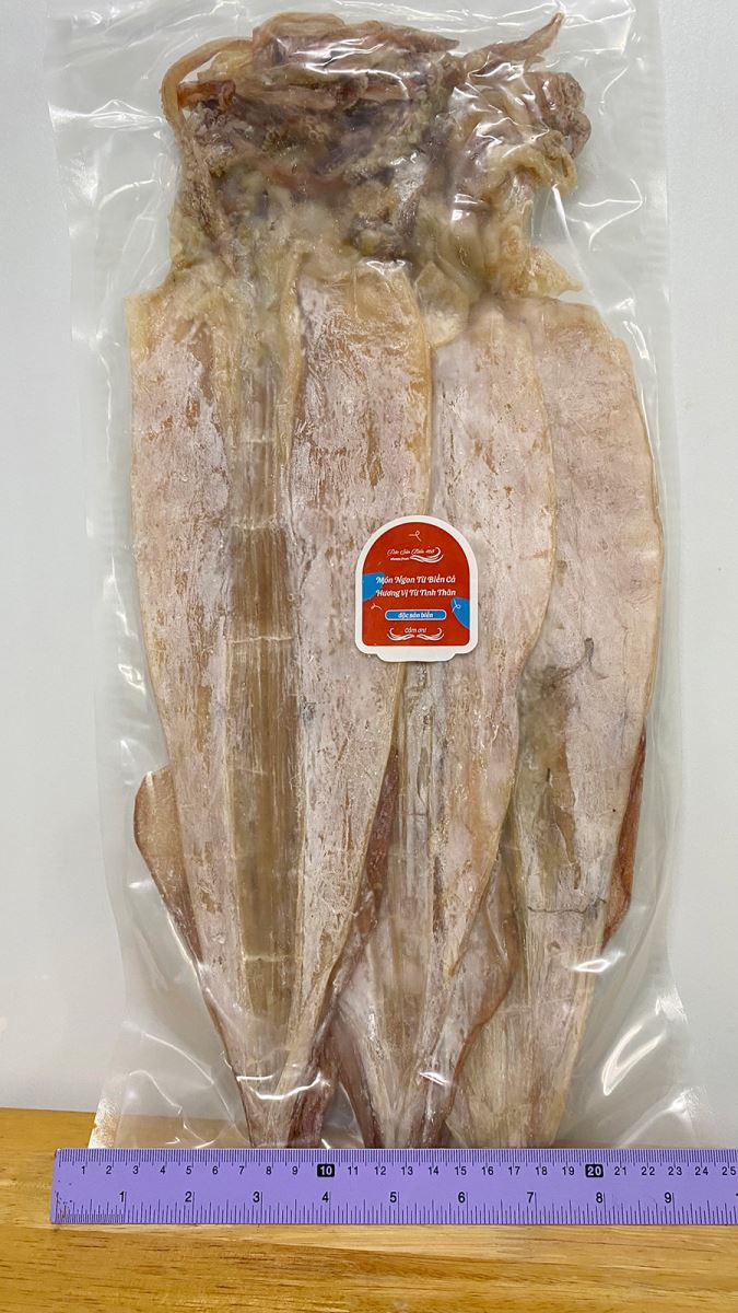khô mực loại 1 size 6-8 con/kg