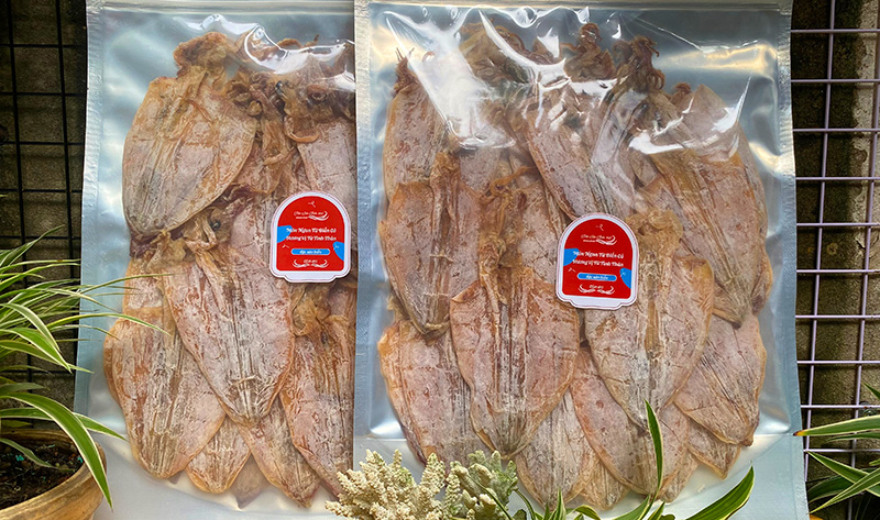 khô mực size 60 con 1kg